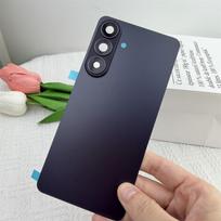 For SAMSUNG Galaxy S26 S26Plus S26+ 5G Battery Glass Back Cover Rear Door Housing Replacement Part With Camera Lens Frame S26plus Black