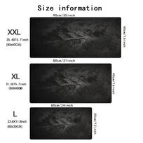 Wall Texture Mouse Pad XL Computer Accessories Office Game Table Mats Rubber Antislip Gaming Keyboard Mousepads Desk Pads X 800x400x2mm