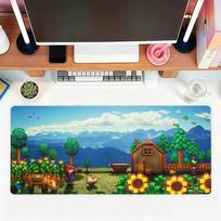 Stardew Valley Game Chiken Mouse Pad For Office Gaming And Keyboards NonSlip Large Waterproof SBD400x800x2mm white