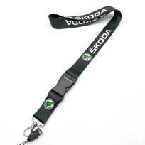 1PCS Neck Straps Lanyard Key Cell Phone Work ID Card ZC33 Hanging Rope For Skoda Octavia A5 A7 RS Fabia Superb Rapid Kodiaq Karoq