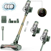 Laresar V12 Fast Charge 600W 65000PA Powerful Cordless Vacuum Cleaner 2H Fast Charging Removable Battery & Smart Display Vacuum