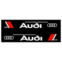 Audi Car Styling Door Side Sticker Waterproof PVC Body Window Decals Accessories For Audi A4 B6 B8 B7 A6 C5 C6 C7 A3 A5 Q3 Q5