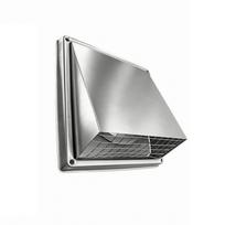 Exhaust Vent Hood with Grille Weather-Resistant Exterior Wall Damper