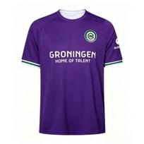 2026-2027 Groningen futbolo marškinėliai trumpomis rankovėmis, pralaidūs orui futbolo marškinėliai vyrams, gerbėjo sportinė uniforma, šeimos derinimo drabužiai 160