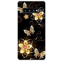 Samsung Galaxy S10 Plus dėklas Samsung S10 S10e S 10 Plus minkštas silikoninis telefono dėklas Samsung S10Plus S10 10e galinis dangtelis S10 Plus black