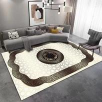 Svetainės kilimas Sofa Kavos staliuko kilimėlis Namų miegamojo purvui atsparus kilimas prie lovos 80*120cm