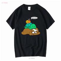 Sloth Turtle Snail T Shirt Slow Animals Lazy Animal SweaT Love And Steady Life Top long or short sleeves vintage Washed Unisex 4XL brown