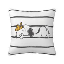 Individuali Disnėjus Snoopy Woodstock Animacinis Šuo Bėglis Pagalvė Namų Dekoratyvinė Nordic Pagalvėlės Dekoracija Svetainės Kvadratinė Pagalvės Užvalkalas 18x18Inch