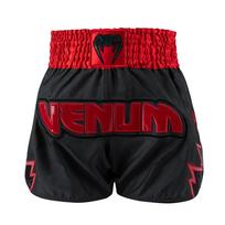 Venum Inferno Muay Thai Šortai Juodi/Raudoni M red