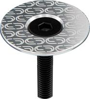 DEDA Top Cap ELEMENTI Silver Small black