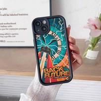 Back To The Future Phone Case For IPhone 17 16 15 14 13 12 11 Pro Max Mini Plus Soft TPU Back Cover iPhone 15 black