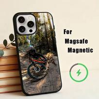 D-Downhill MTB  Phone Case For iPhone17,16,15,14,13,12,11 Plus,Pro Magnetic For Magsafe Wireless Charging iphone16e