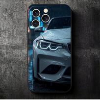 Blue Red Car for B-Bmwes Soft Phone Case for iPhone 16 16E 17 Air 15 Pro Max 14 Plus 13 Mini 11 12 7 Black Cover Back Shell iPhone 13 Pro Max gray