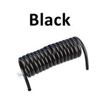 3M/6M/9M/12M/15M Pneumatic Polyurethane PU Air Compressor Hose Tube 6*4mm 8*5mm 10*6.5 12*8mm Telescopic Spring Spiral Pipe Tool 6 Meters&OD 6xID4mm