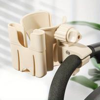 2-in-1 Universal Stroller Water Cup Holder With Phone Holder, Universal Bottle Holder For Wheelchair stroller Accessories