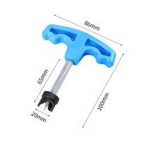 Hole Opener Tool PE Pipe Bypass Hole Punch Forestry Irrigation Manual Drill Bit Blue T-shaped 16mm Punch Garden Drilling Tool blue