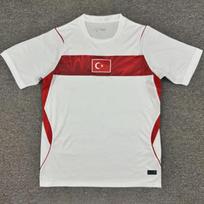 Turkijos marškinėliai 2026 m. Pasaulio čempionatui nepopuliarūs namų ir išvykos futbolo marškinėliai didelis dydis Turkijos futbolo marškinėliai S brown