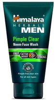 Himalaya Men Pimple Clear Neem Face Wash, 50ml green