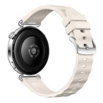 18mm Press Quick Release Band For Huawei GT6 41mm silicone Wristband for Huawei GT6/5/4 41mm Watch 5/GT5 Pro 42mm GT6 41mm šviesiai violetinė spalva