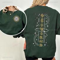 Esquie Clair Obscur Expedition 33 Sweatshirt Hoodie Casual Crew Neck Casual Fashion Comfortable Long Sleeve Autumn Street Hooded 3XL black