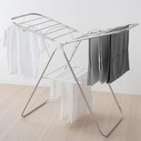 Comet Home Korean-Made Foldable Laundry Drying Rack- Non electric Medium / 110 × 46 × 78cm gray