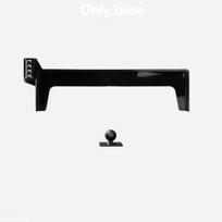 For Zeekr 7X 2025 2026 Car Phone Holder Screen Fixed Clip Wireless Charger Phone Mount Qi Phone Charger Mounts Base Accessories 15W Magsafe holder-2 black