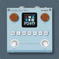Guitar Multi Effects Pedal Stompbox Style Display Screen Amp šviesiai mėlyna spalva