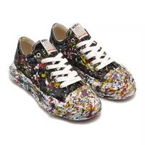 A14FW725-BLACK Maison MIHARA YASUHIRO PETERSON23 OG Sole Sputtering Paint (Men's 8 black