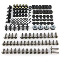 Fit For Suzuki GSXR 1000 GSX-R1000 2001-2018 GSX-S1000F 2015-2018 Complete Full Fairing Bolts Kit Bodywork Covering Bolts GSX-R1000 05-06Gray