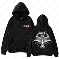 Naujas Retro Atsitiktinio Stiliaus S-Slipknot Roko Grupė Moterys Vyrai Gobtuvėliai Megztiniai Atsitiktiniai Drabužiai Gobtuvėlis Šiluma Gatvės Apranga Megztiniai Viršus L black