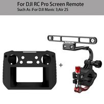 For DJI RC Pro/Smart Remote Controller Mavic 3/2 Mini/Air 2/2S With Screen Stand Bike Clip Bicycle Holder Bracket Monitor Clamp RC Pro SetA