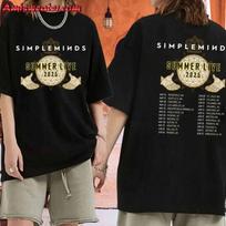 Simple Minds Band Bring Alive & Kicking Tour 2025 Concert T-Shirt LI1842 Unisex T-Shirt L beige
