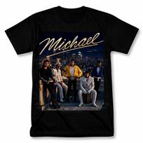 Michael Jackson The Michael Movie Biopic Graphic Vintage T Shirt 100 black