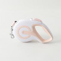 Dog leash Automatic retractable Teddy Corgi Small and medium sized dog walking dog leash Dog chain Pet supplies white