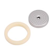 Shower Screen with Steam   Fit for    450  500 Coffee Machine 54mm Stainless Steel Filter Shower Screen Silicone Steam gray