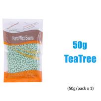 50g/200g Hair Removal Wax Beans Hot Film Painless Depilatory Wax Hard Beans Professional Wax Heater For Waxing Beans Kit white