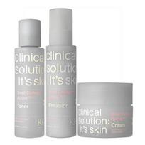 It’s Skin Sraigių Kolageno Aktyvus Odos Priežiūros Rinkinys (Tonikas 120 ml + Emulsija 120 ml + Kremas 50 ml) Toner 120 ml + Emulsion 120 ml + Cream 50 ml gray