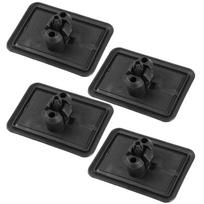 1pc/4pcs Car Lift Jacking Point Support Plug Plate Block Jack Pad for BMW 5series E39 7series E38 X5 E53 51717001650 51718204244 4pcs black