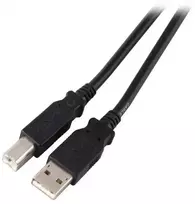 „EFB USB 2.0 jungiamasis kabelis A–B, patinas–patinas, 3 m, juodas, „Classic““