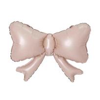 Bow Balloons Quick Inflate Balloon for Birthday Party Decorations Elegant Wedding Bridal Bachelorette Gender Reveal Photo Backdrop Foil Balloons