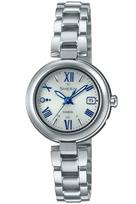 CASIO Sheen Radijo bangomis valdoma Saulės energija varoma Titano serija SHW-7100TD-7AJF Moteriškas laikrodis – Sidabrinis (Japonijos vidaus originalas) gray