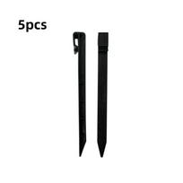 Durable Tent Pegs Garden Stakes Multifunctional Bayonet design Lawn Edging Stakes Plastic Ground Stakes Garden juoda