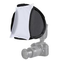 PULUZ Sulankstomas minkštas blykstės šviesos difuzorius softbox dangtelis, Dydis: 23cm x 23cm gray