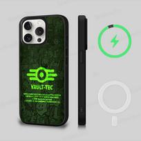 F-Fallout S-Series 4 Cool Game Magnetic Wireless Phone Case For iPhone 17 16 15 14 Plus 13 12 11 Pro Max iPhone 13pro max