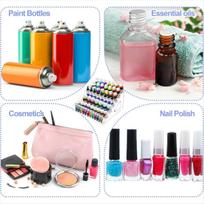 BHBL 6Pcs Acrylic Paint Organizer with Brush Holder, 7-Tier Miniature Paint Storage,Craft Storage Rack for 2oz Acrylic Paints China Mainland gray