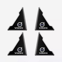 4 vnt. automobilio durų kampų apsaugos nuo susidūrimo lipdukas, durų briaunos apsauga nuo braižymosi juosta Volvo XC90 V90 V60 XC60 V40 EC40 EX40 S80 S60 S90 black