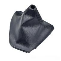 For BMW E30 E34 E36 E39 E46 E81 E82 E87 E88 E90 E91 E92 E93 E60 Car Leather Gear Shift Boot Cover Collars Gaitor with Frame BMW E90 E91 E92 E93 gray