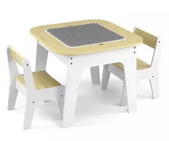 Vaikiškų baldų komplektas Milly Mally Olaf Blocks White