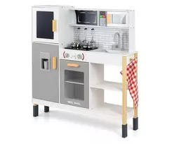 Medinė žaislinė virtuvėlė Milly Mally Esket Grey