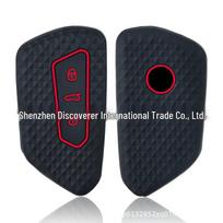 Silicone Key Case for VW Golf 8, ID.4, Seat Leon, Skoda Octavia A8 – Cross-Border Best Seller